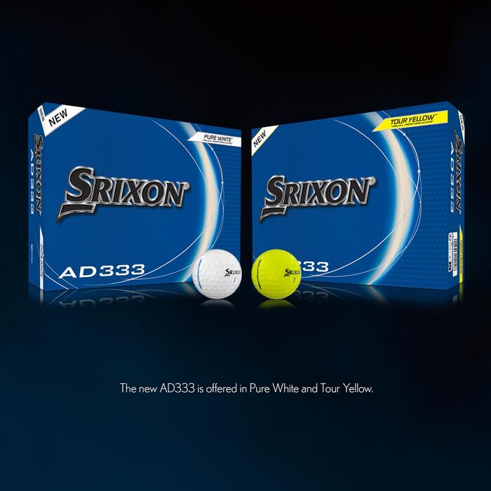 М'ячі для гольфу Srixon AD333 11 - відстань, швидкість, контроль