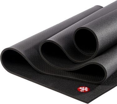 Килимок для йоги та пілатесу Manduka PRO чорний 180см x 66см x 6мм