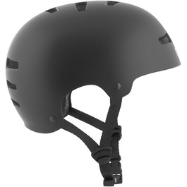 Шолом для скейтборду TSG Evolution, чорний сатиновий, L/XL