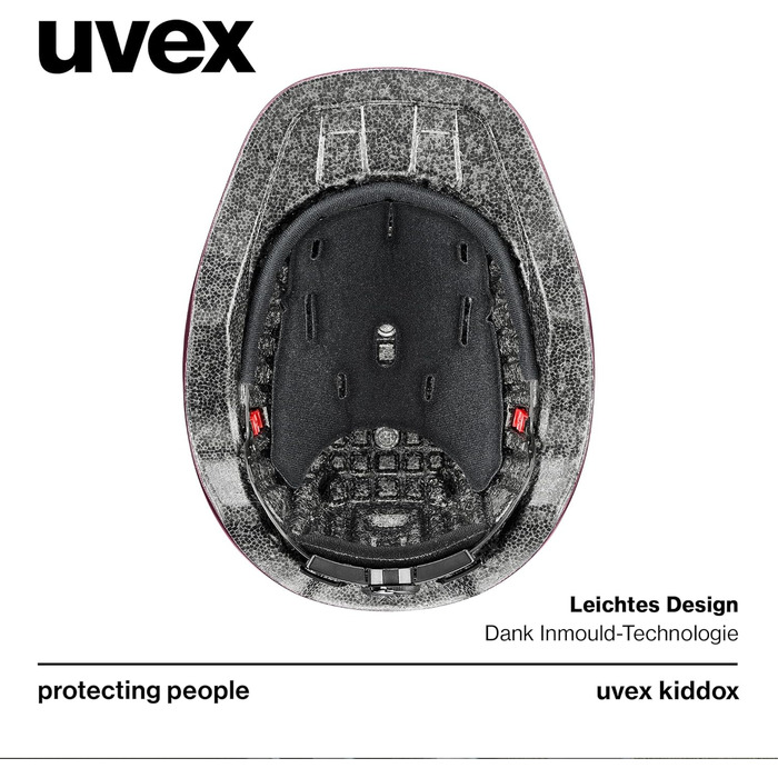 Дитячий кінний шолом uvex kiddox, легкий, з індивідуальним регулюванням розміру, оптимальна вентиляція, блискучий дизайн