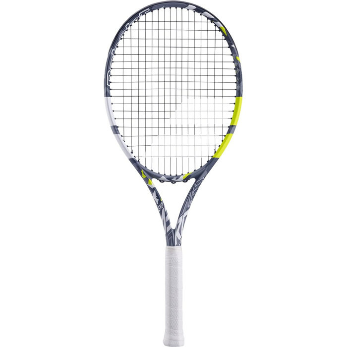 Ракетка Babolat Evo Aero L S CV - легка, наструна, розм. 2, сіра/жовта