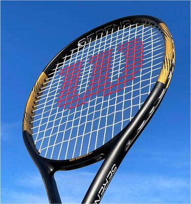 Ракетка для дорослих Wilson Serena Elite 103, чорна/золота ручка 1 (4 1/8')