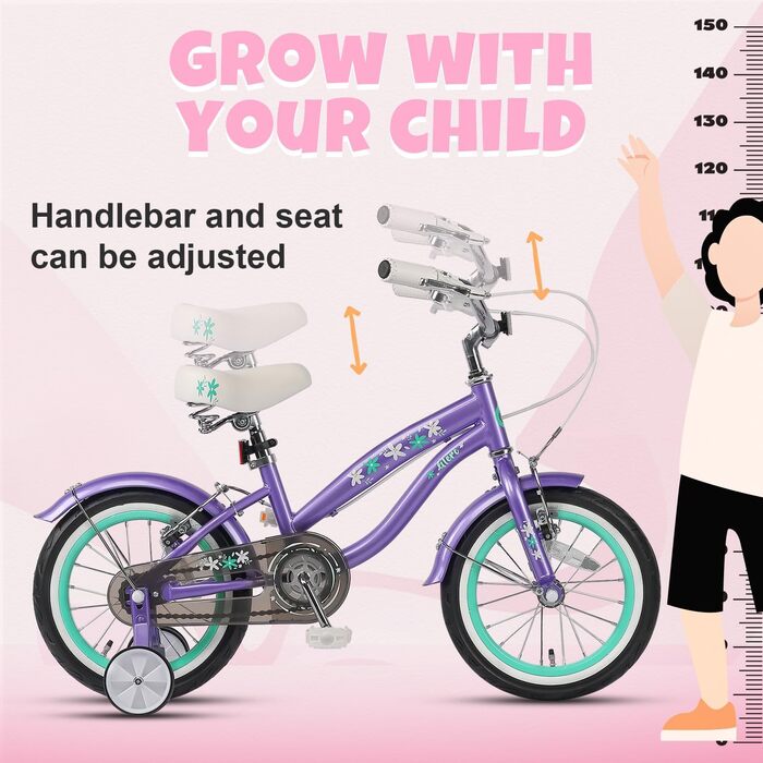 Велосипед Glerc Freesia Kids Cruiser 12-16