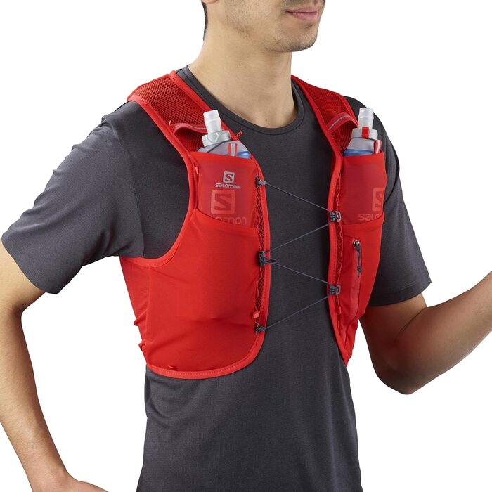 Жилет Salomon ADV Hydra Vest 4 вогненно-червоний M для трейлів і прогулянок