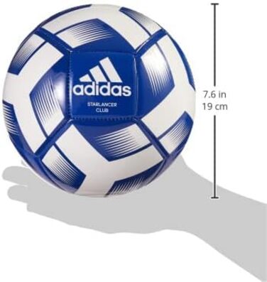 Футбольний м'яч adidas Starlancer Club, для тренувань