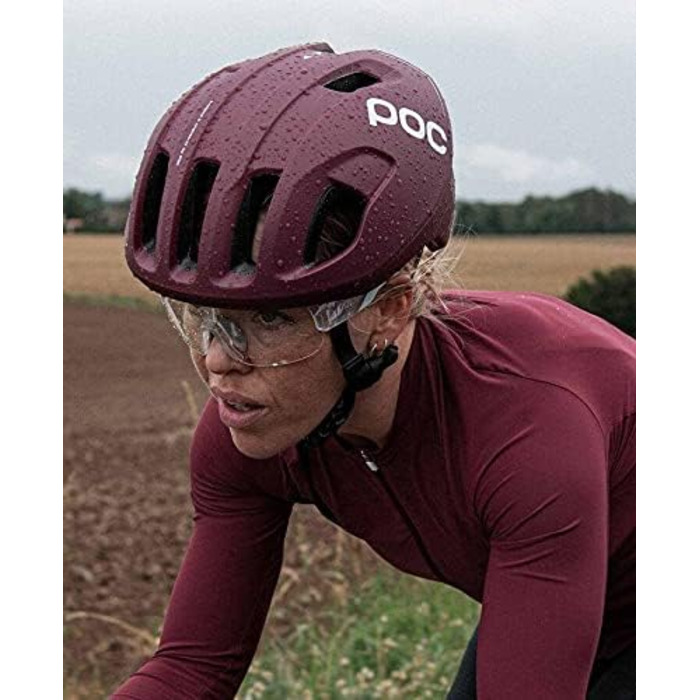 Велосипедний шолом POC Ventral SPIN, S (50-56 см), червоний матовий