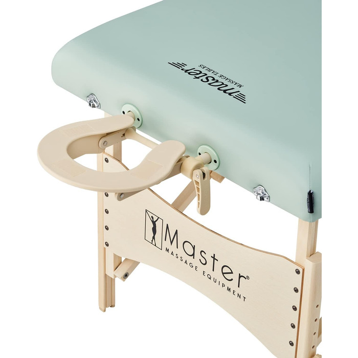Складний масажний стіл Master Massage Paradise з дерева, переносний, для салону, косметології, тату, мобільного масажу, 71 см