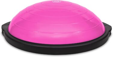Балансувальний тренажер BOSU Sport, компактний, рожево-чорний
