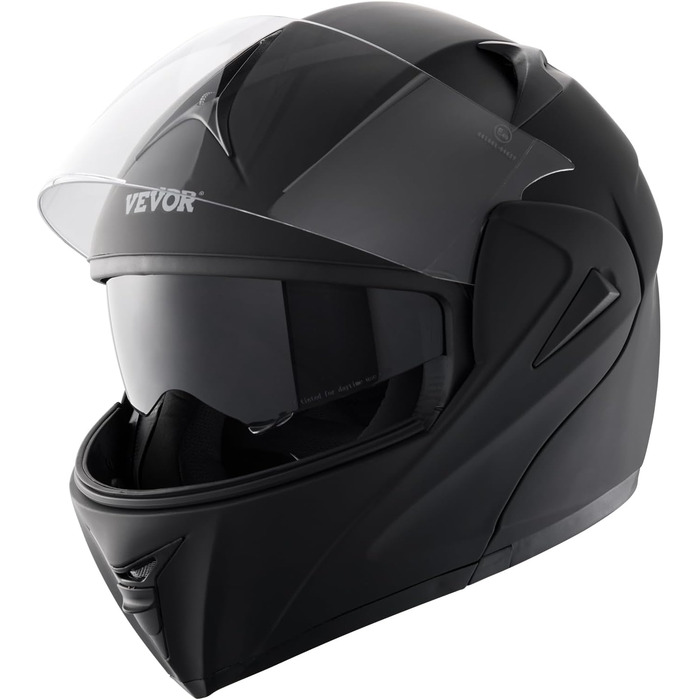 Мотошолом VEVOR без маски, розмір S (55-56 см), ABS, з Bluetooth, змінне скло, DOT, для підлітків і дорослих