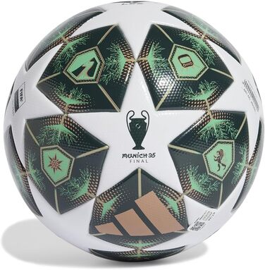 Футбольний м'яч Adidas UEFA Champions League LGE Box, зелений, розмір 5, FIFA Quality