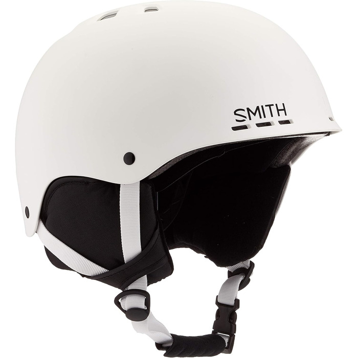 Шолом чоловічий SMITH Holt Ski Helmet, білий матовий/чорний, XL/63-67