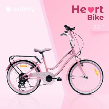 Велосипед Sun Baby 20 Серцевий 6-швидкісний Shimano для 6-10 років