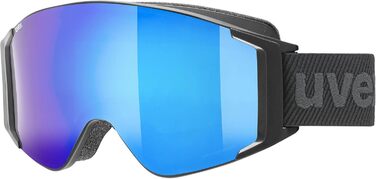 Окуляри для лижного спорту uvex Unisex G.gl 3000 To (Упаковка з ук) чорний килимок/blue-LaserGold Lite Один розмір одномісний