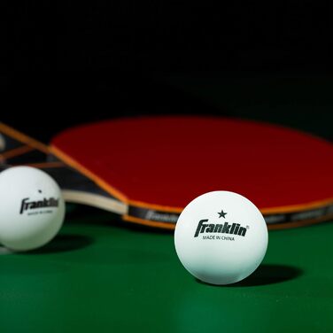 М'ячі Franklin Sports 40мм, 1 зірка, 144 шт., білий/помаранчевий