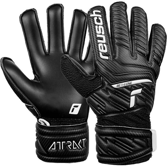 Рукавички Reusch Attrakt Junior Unisex, зовнішній шов, суцільна основа (р. 6)