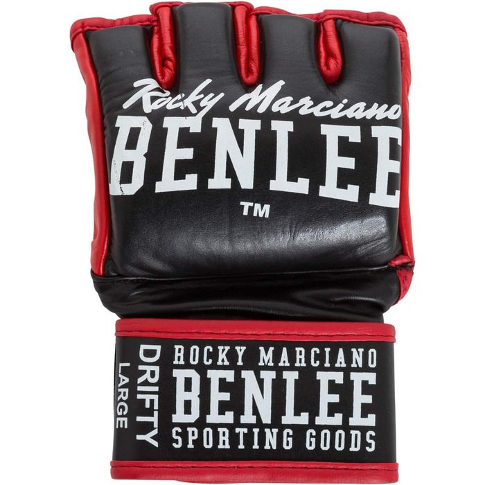 Шкіряні рукавички MMA Benlee Rocky Marciano DRIFTY, чорні, XL, унісекс