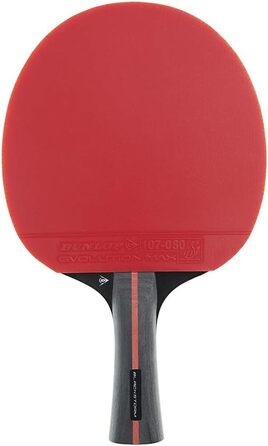 Ракетка Dunlop Blackstorm для настільного тенісу, чорна, ITTF, для початківців