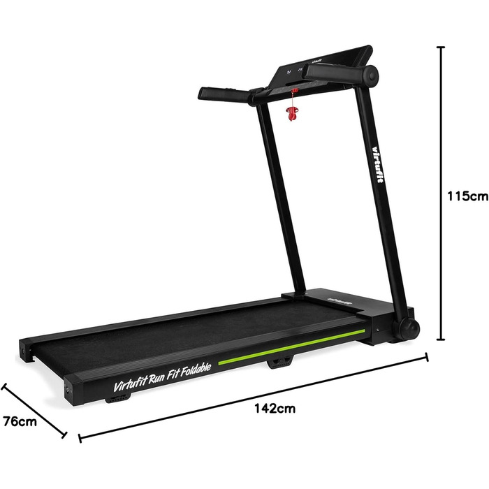 Складана бігова доріжка Run Fit для дому з нахилом, 150 кг, Walking Pad