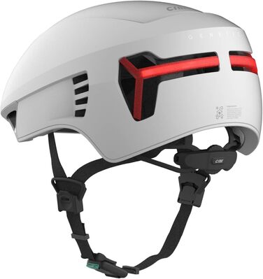 Велошолом CRNK Genetic Alpha з LED-підсвіткою, ультралегкий аеродинамічний шолом для шосейного велосипеда для чоловіків і жінок, магнітна застібка, ідеальна посадка, захист EPS+PC