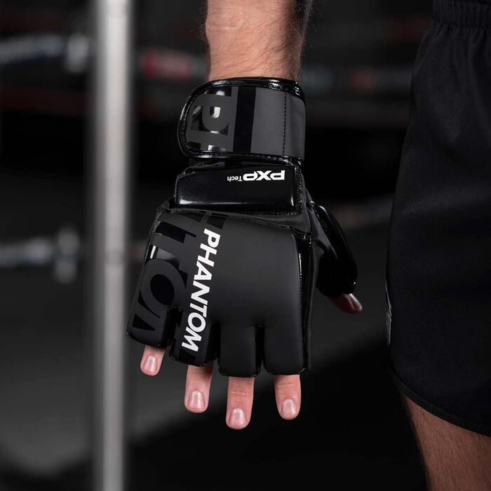 Рукавички Phantom MMA APEX Професійні для бою - Black S/M