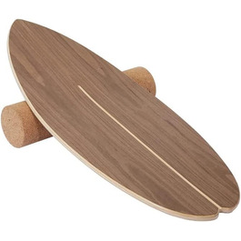 Баланс борд для дому Surf Style з роликом, тренажер для фітнесу, балансу, стабільності та зміцнення м'язів кора, для серфінгу, скейтборду та спорту без основи