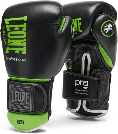Боксерські рукавички LEONE 1947 Professional 2 10 OZ чорні