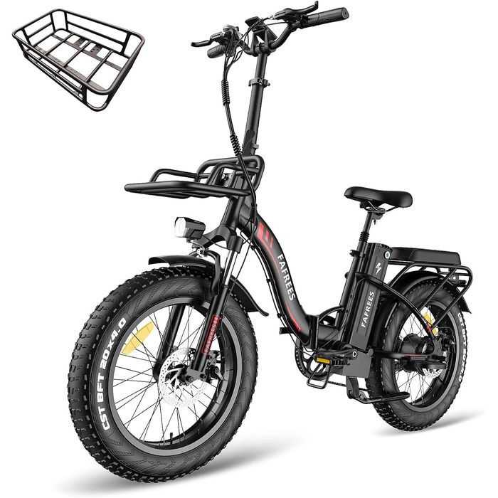 Електровелосипед Fafrees F20 MAX E-Bike 20" 48V 22.5AH Fatbike, 150 кг