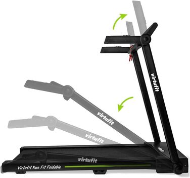 Складана бігова доріжка Run Fit для дому з нахилом, 150 кг, Walking Pad