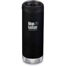 Пляшка для води для дорослих Kanteen Tkwide Vi 473 мл Сланцевий чорний (матовий)