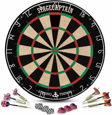 Дошка для дартсу Stagecaptain DBS-1715 Bullseye Pro зі стрілами