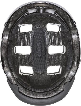 Велошолом Uvex HLMT 5 Bike Pro Chrome для міста, унісекс, з індивідуальним регулюванням та покращеною вентиляцією