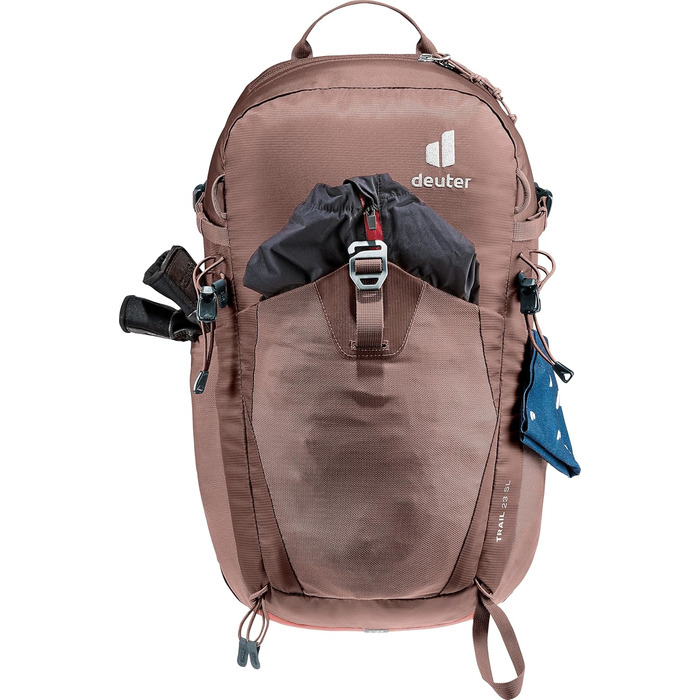 Жіночий туристичний рюкзак Deuter Trail 23 SL 2024 для хайкінгу та скелелазіння, колір Raisin-caspia