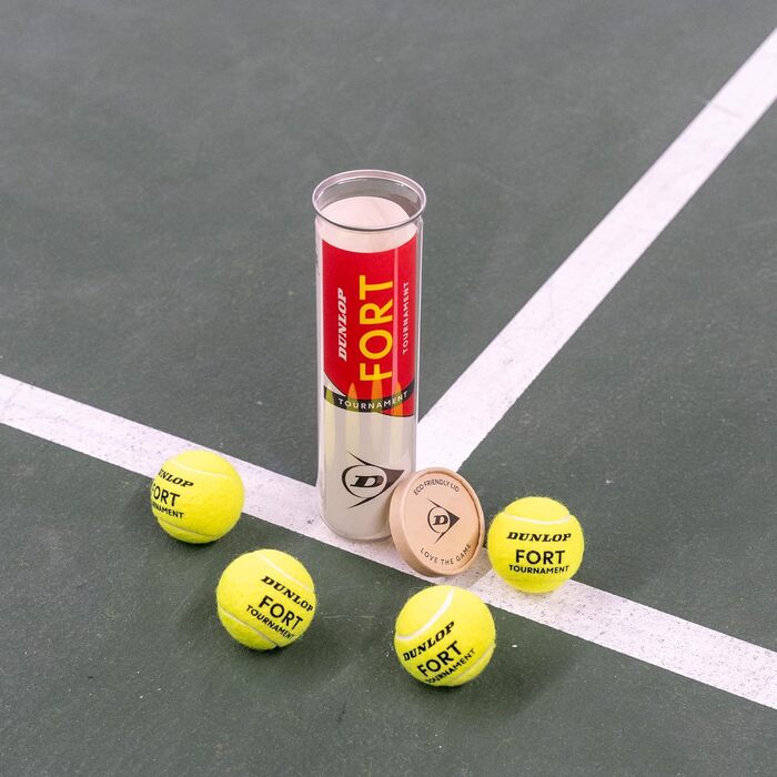 Тенісний м'яч Dunlop Fort Tournament для ґрунтових, твердих і трав'яних кортів