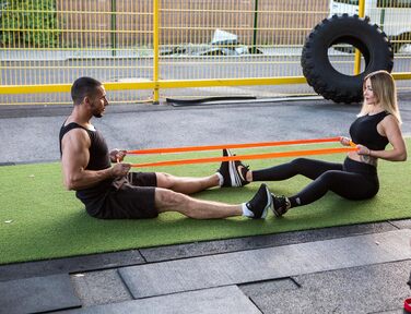 ActiveVikings® Фітнес-стрічки для підтягувань та тренувань, еспандери для м'язів, гумові стрічки для фітнесу та кросфіту