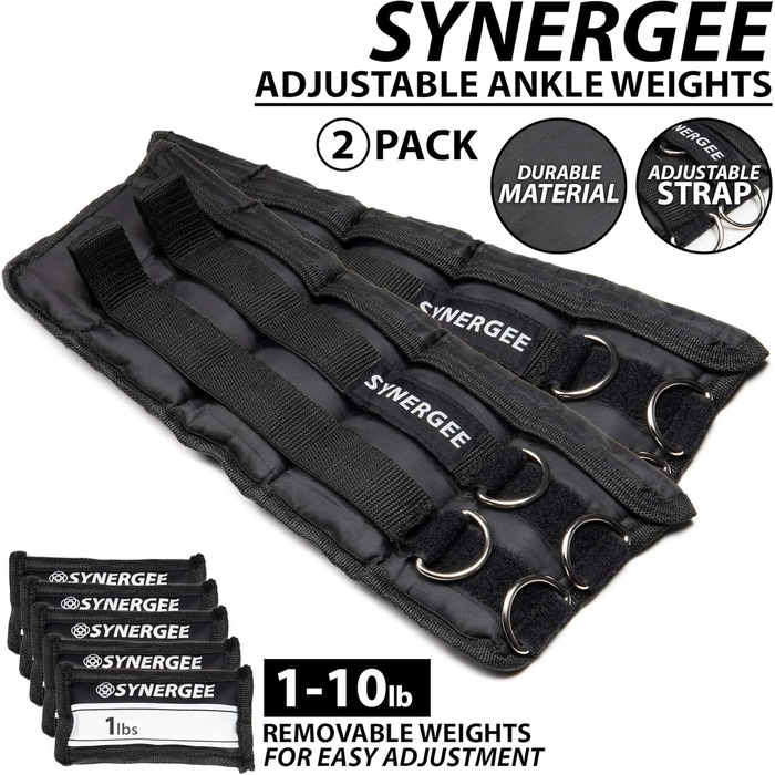 Обважнювачі Synergee Comfort Fit, 5-20 фунтів, універсальний розмір