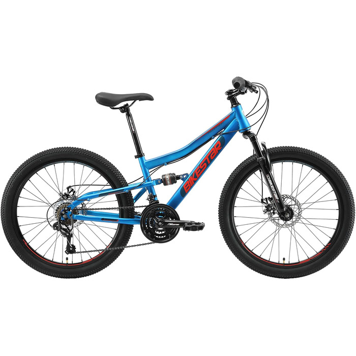 Велосипед дитячий BIKESTAR 21 Speed Shimano, 8+, 24