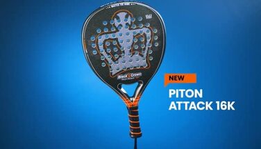 Ракетка Padel 16K Black-Orange