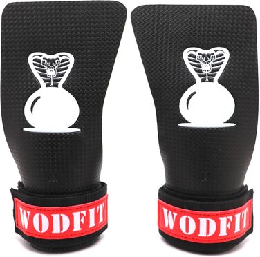 Гріпси WODFIT Carbon 3 отвори для підтягувань і важкої атлетики, XL