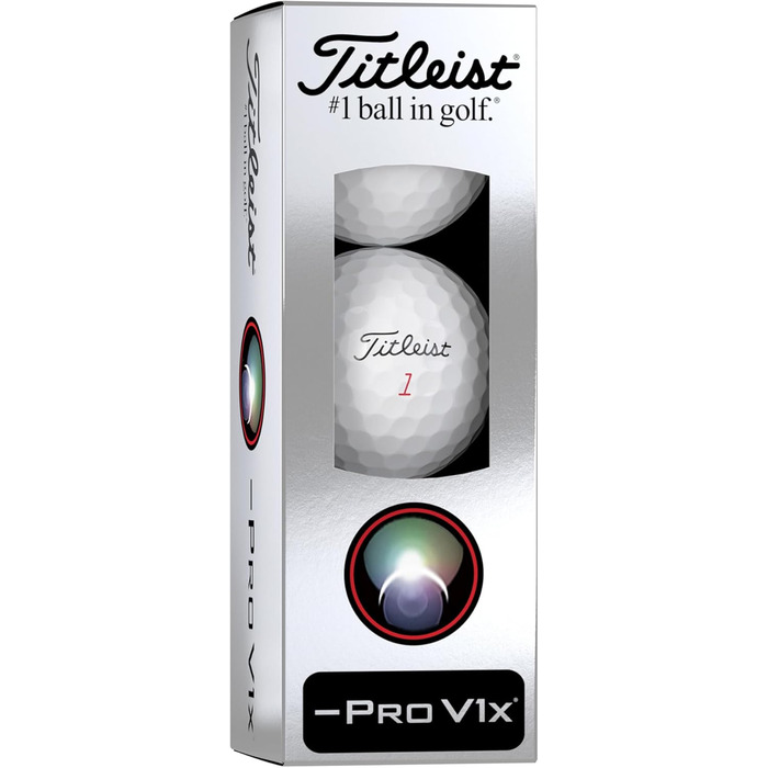 М'ячі Titleist Pro V для гольфу - ліва панель приладів