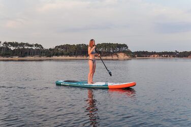 Надувна SUP-дошка SIMPLE PADDLE 11'/12' з веслом, подвійною насосом і сумкою для транспортування — дошка для сапсерфінгу