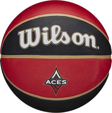 Баскетбольні м'ячі WILSON WNBA Team Tribute - жінки, офіційний продукт, розмір 15.2-72.4 см (Las Vegas Aces)