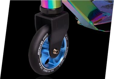 Трюковий самокат SOKE PRO Street Neo Chrome Kick Scooter з кульковим підшипником ABEC 9 Самокат Скутер для дорослих та дітей SOKE