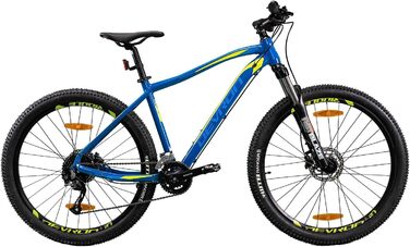 Чоловічий гірський велосипед Devron Riddle RM2.7 - колеса 27,5 дюймів, Shimano 2x9, гідравлічне дискове гальмо, Adventure MTB Blue L