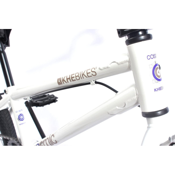 Дитячий велосипед KHE BMX Cosmic White Білий 20 дюймів з ротором Afix всього 11,1 кг