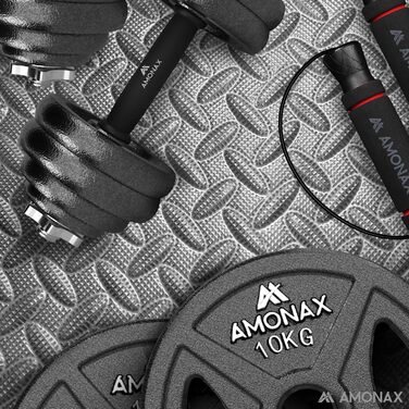 Amonax захисний килимок-пазл для фітнесу, піномат, мат для спортзалу, дитячий ігровий, для басейну та гаража, підлоговий килимок для тренажерів і дому