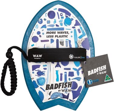 Ручний літак для бодісерфінгу WAW Badfish з пластику (небесно-блакитний)