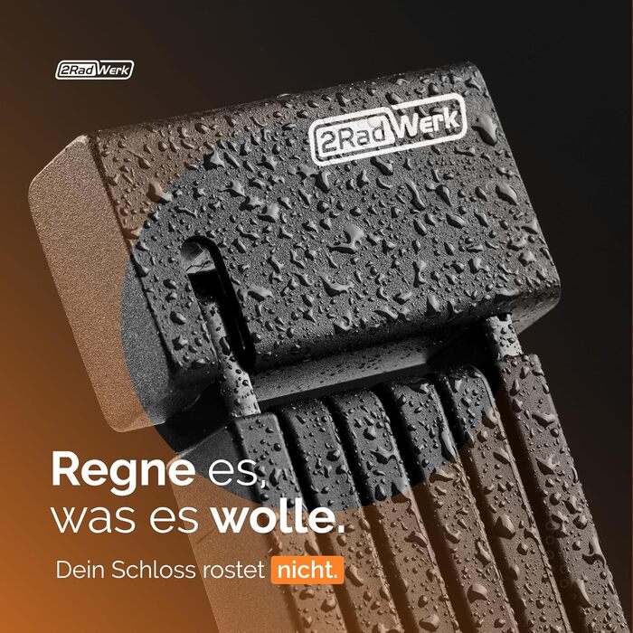 Складаний велосипедний замок 2Radwerk Secure Fold, захист від угону