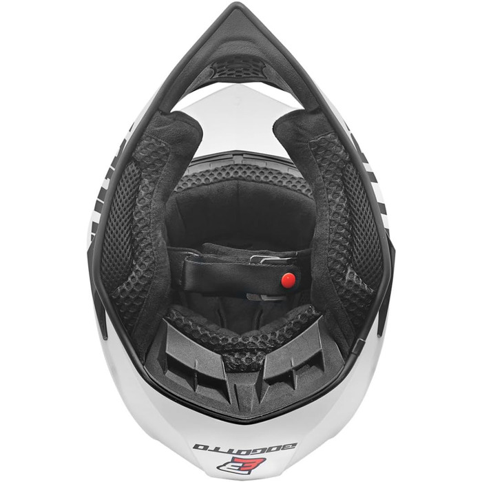 Шолом для мотокросу Bogotto V321 Solid, захисний, матовий чорний