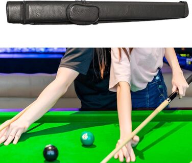 Сумка для більярду Dickly Pool Cue Bag 4 отвори Футляр для зберігання більярду Легкий захисний тримач Сумка з PU шкіри (2 отвори трикутні)