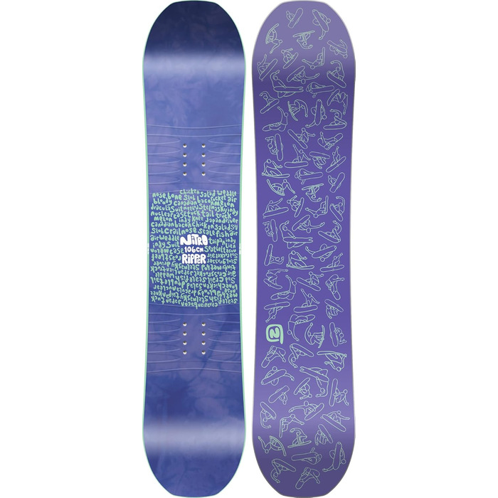 Сноуборди Ripper Kids 23 All Mountain Freestyle Twin Board (106, Multicolor)